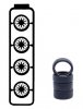 Fujimi 193601 Wheel 19 BBS Wheel 20 inch 1/24